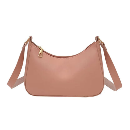 Women’s Minimalist Crescent Crossbody Handbag