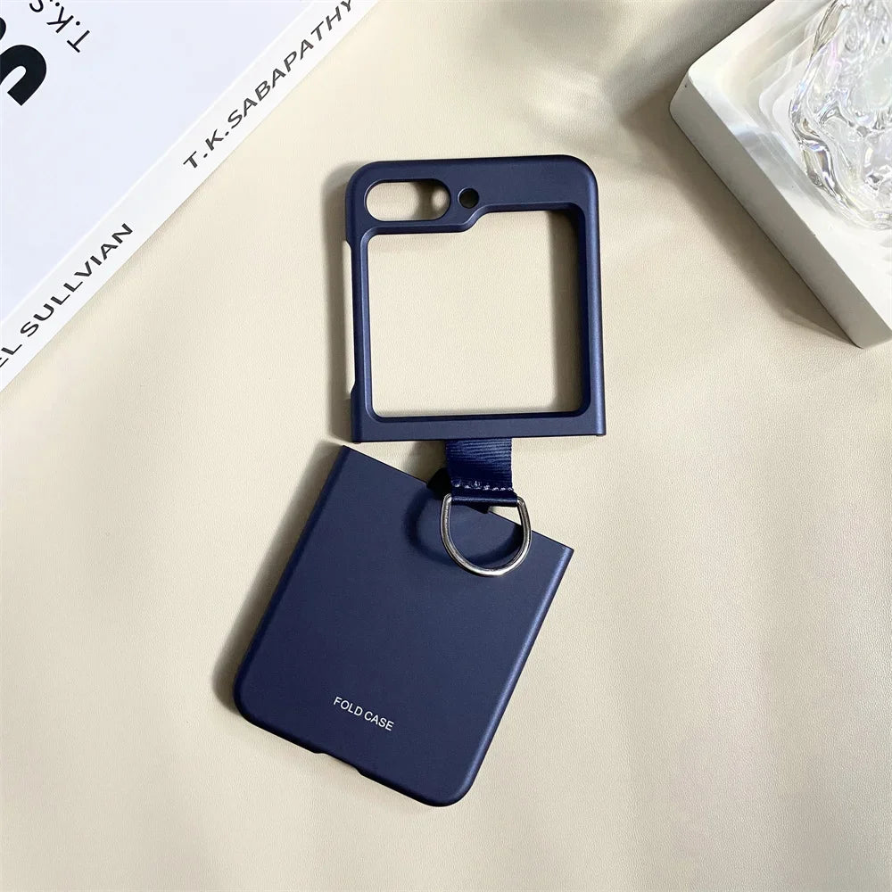 Samsung Galaxy Z Flip Ring Lanyard Case