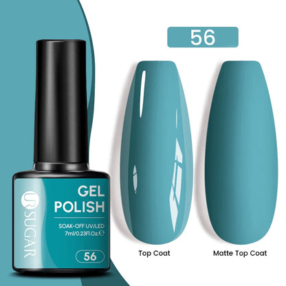 UR SUGAR 7.5ml Glitter Nude Gel Nail Polish