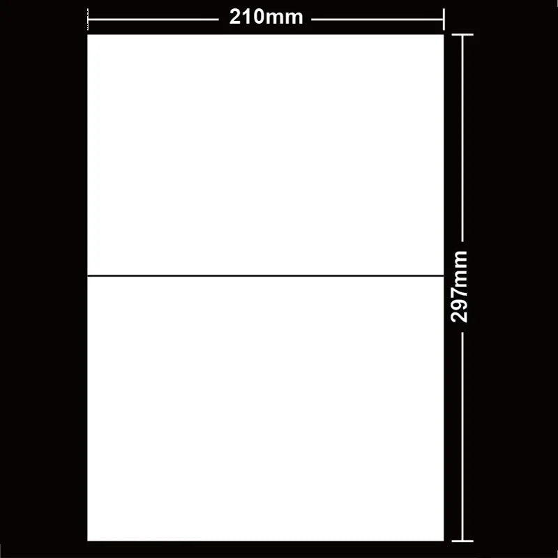 A4 Blank Sticker Labels – Printable Adhesive Label Sheets
