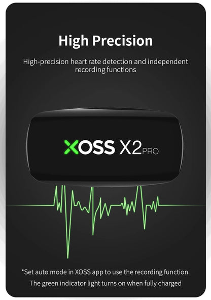 Bluetooth & ANT+ Chest Strap Heart Rate Sensor