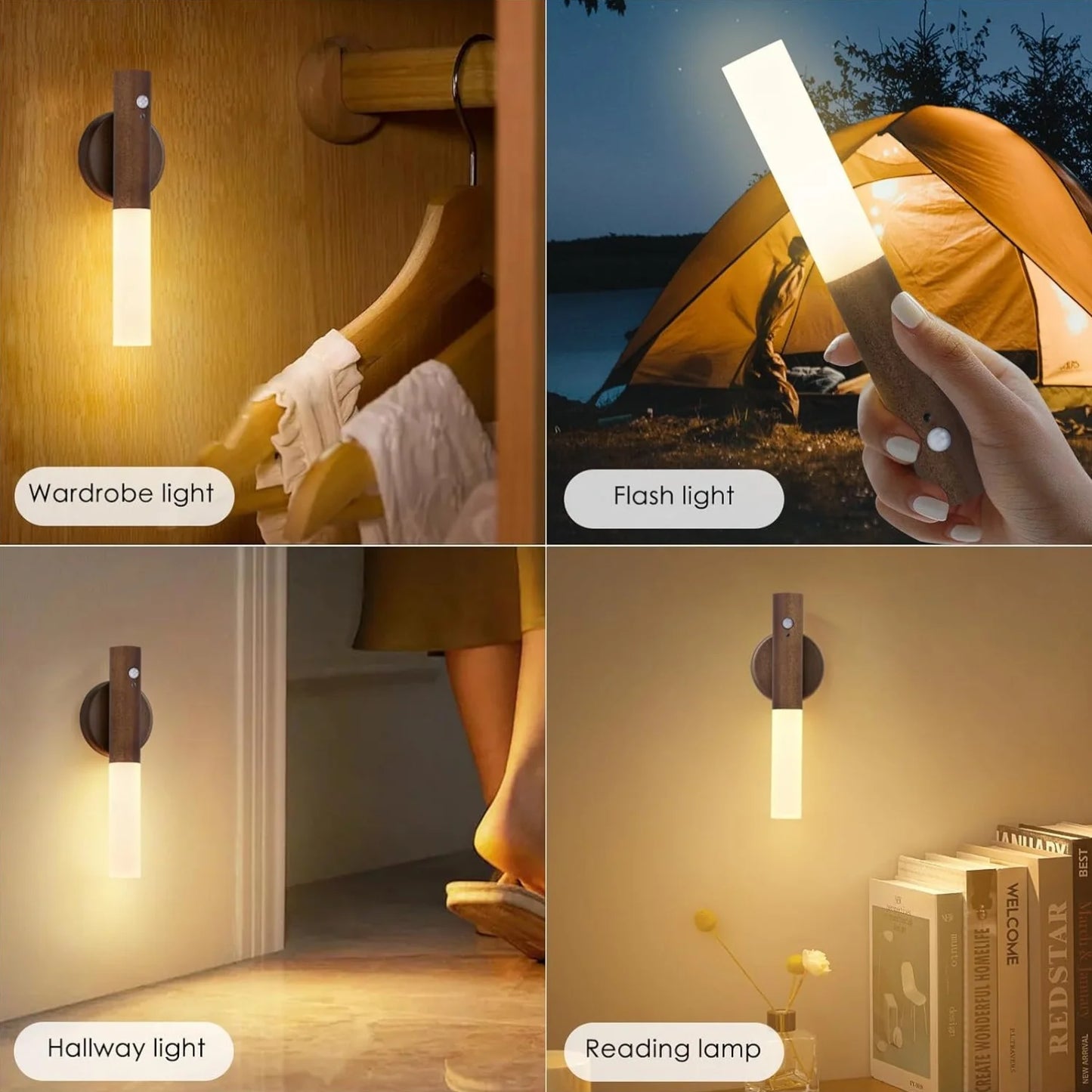 Smart Motion Sensor Wall Night Light