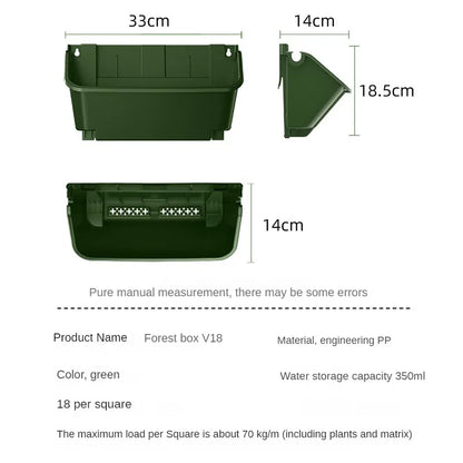 Vertical Wall Planter Growing System