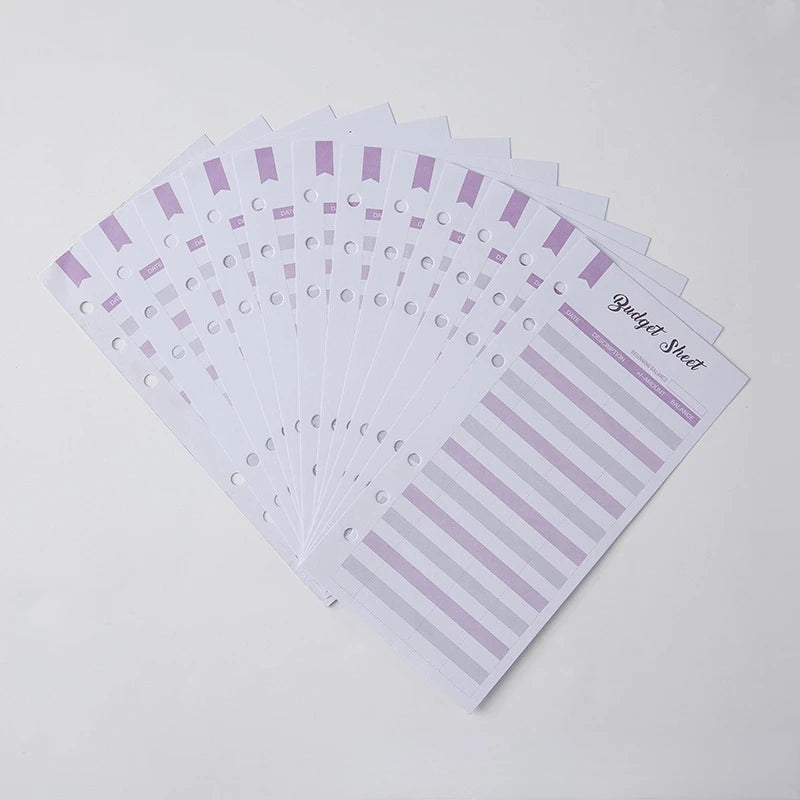 A6 Budget Planner Binder Set