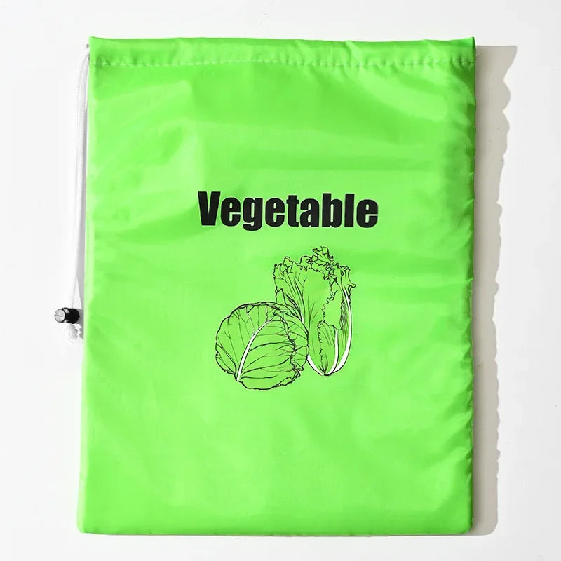 Reusable Drawstring Produce Storage Bag