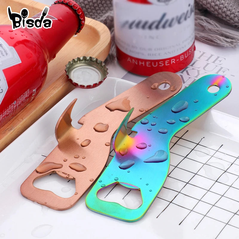 Stainless Steel Multi-Function Beer Bottle Opener