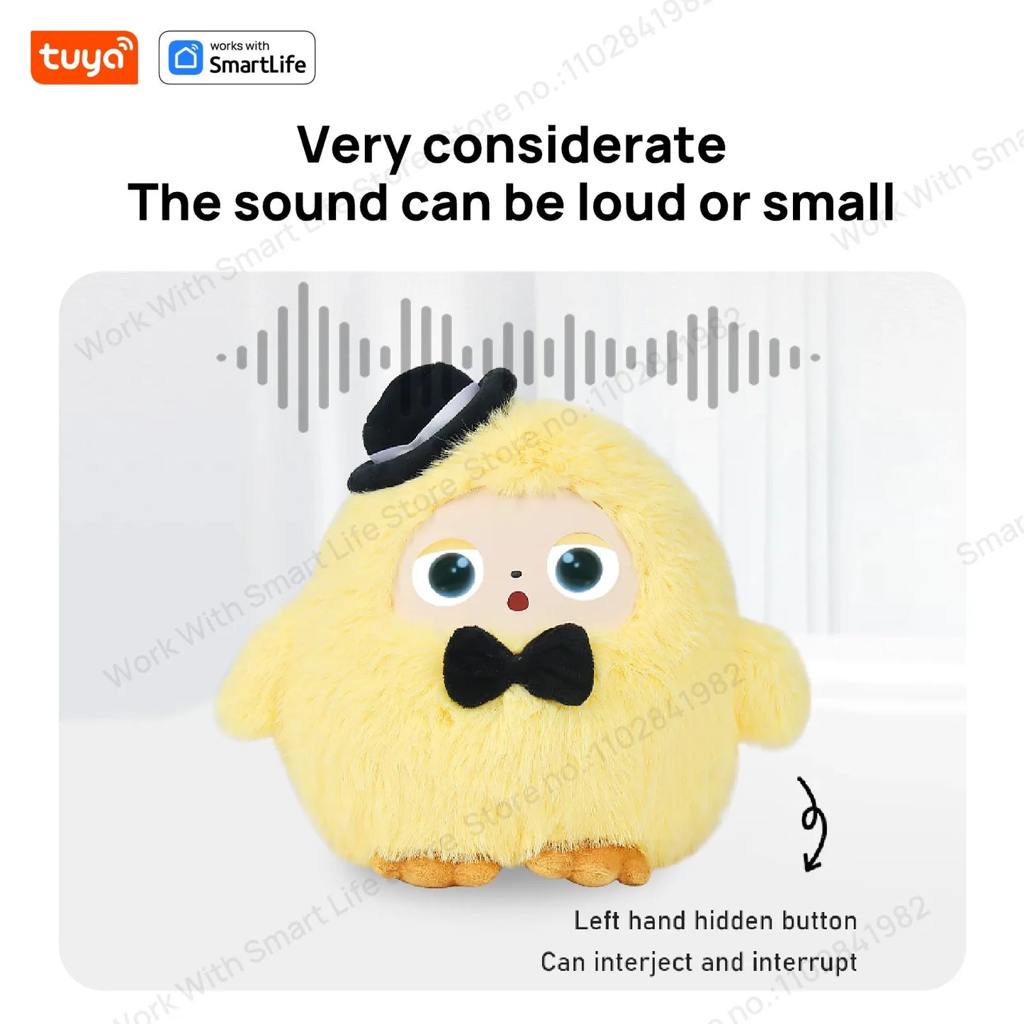 Tuya Smart AI Plush Robot Companion