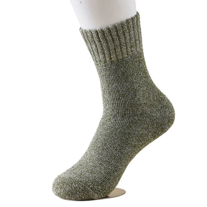 Men’s Thick Winter Crew Socks 5 Pairs