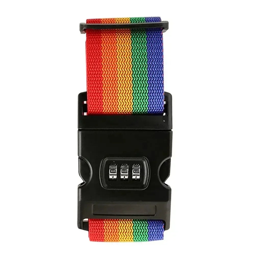 Adjustable TSA-Style Luggage Security Strap