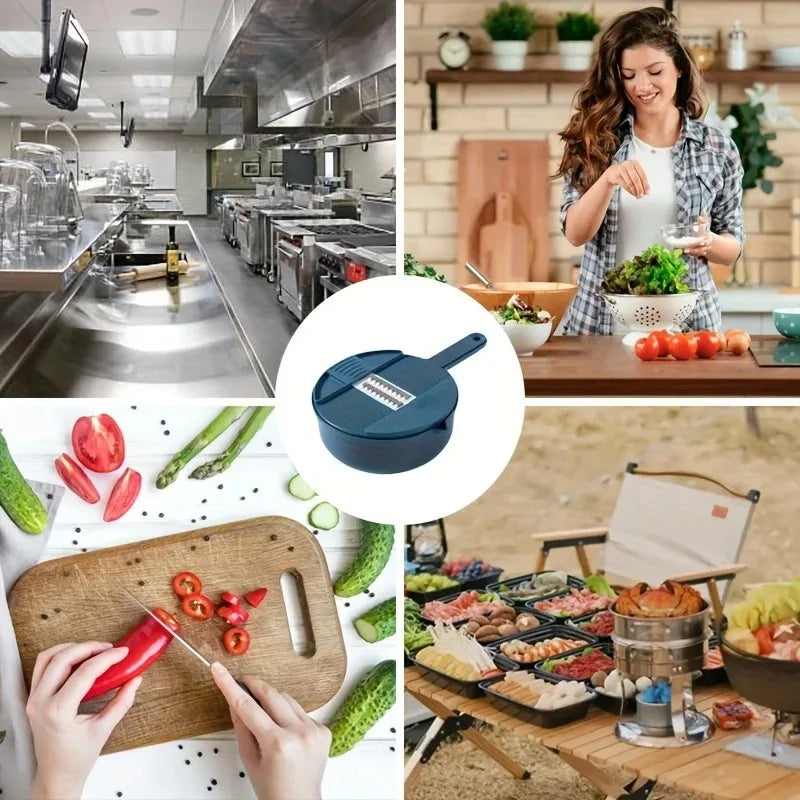9-in-1 Multifunction Vegetable Chopper & Slicer