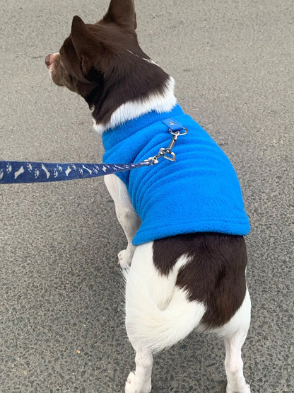 Fleece Dog Vest Jacket
