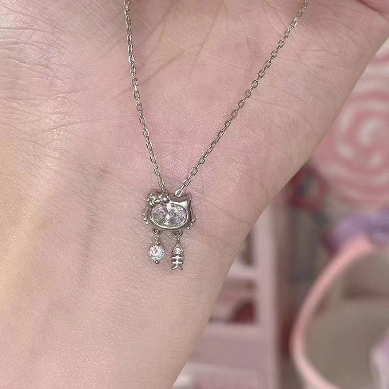 Kawaii Hello Kitty Necklace