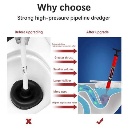High Pressure Toilet Drain Plunger