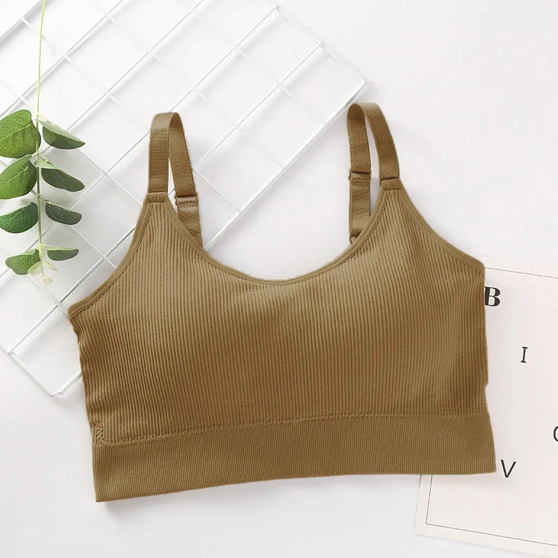 Women's Strapless Cotton Bandeau Bra