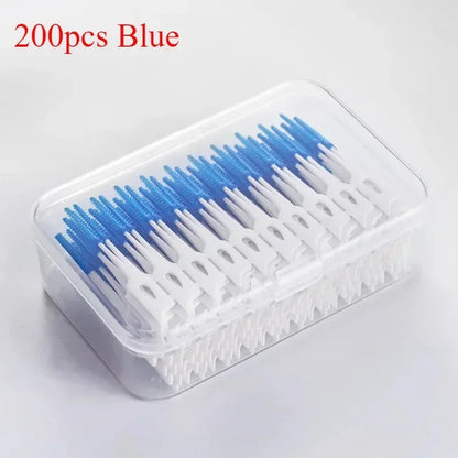 Silicone Interdental Brush Toothpicks