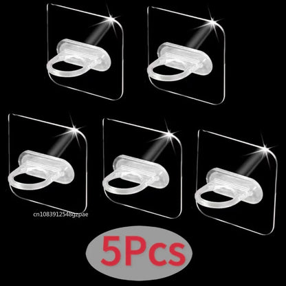 1-10 Multifunctional Wall Mounted Round Hooks