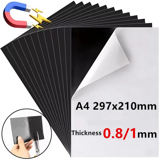 A4 Self-Adhesive Flexible Magnetic Sheet