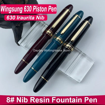 Smooth Wingsung 630 Resin Fountain Pen