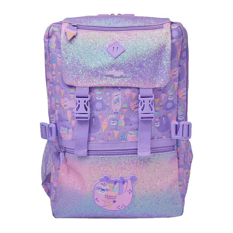 Casual Student Backpack with Integrated Lunch Storage