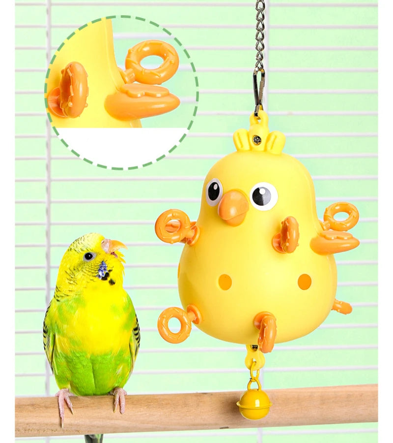 Interactive Hanging Bird Chew Toy