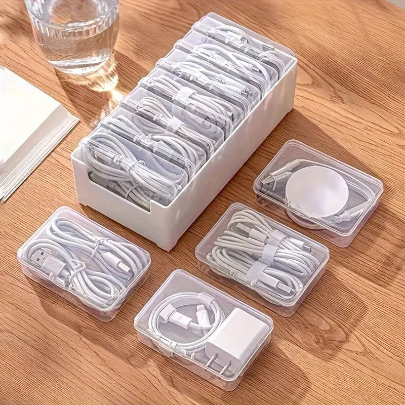 Cable Organizer Storage Box Set