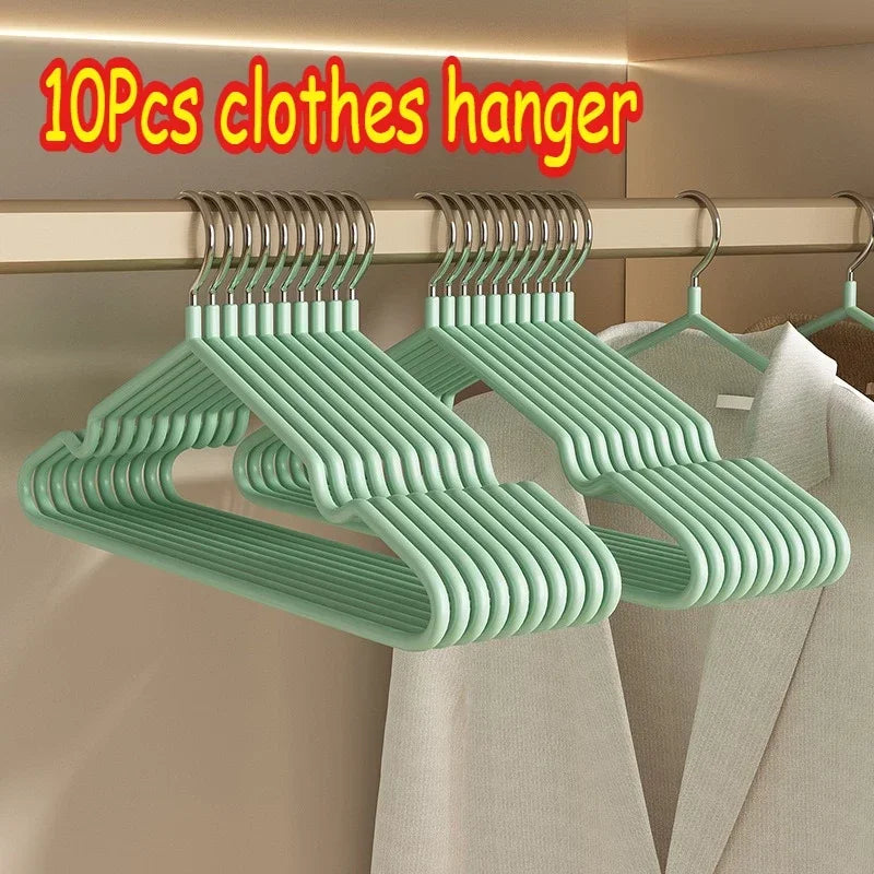 Non-Slip Metal Clothes Hangers for Suits, Jackets & Shirts