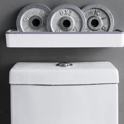 Wall Hanging Toilet Bathroom Storage Cabinet Rack