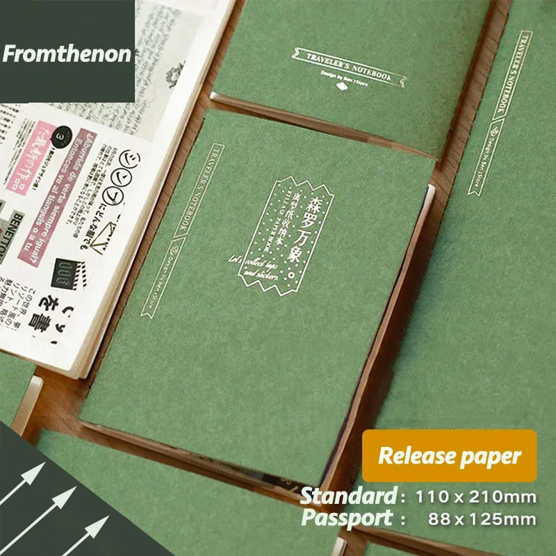 Travel Notebook Sticker Storage Book