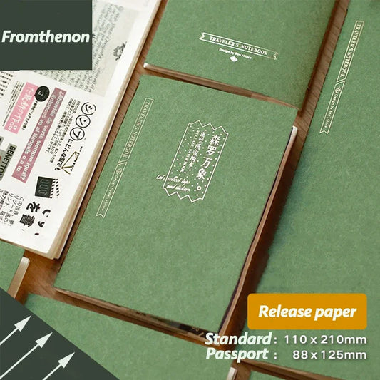 Travel Notebook Sticker Storage Book