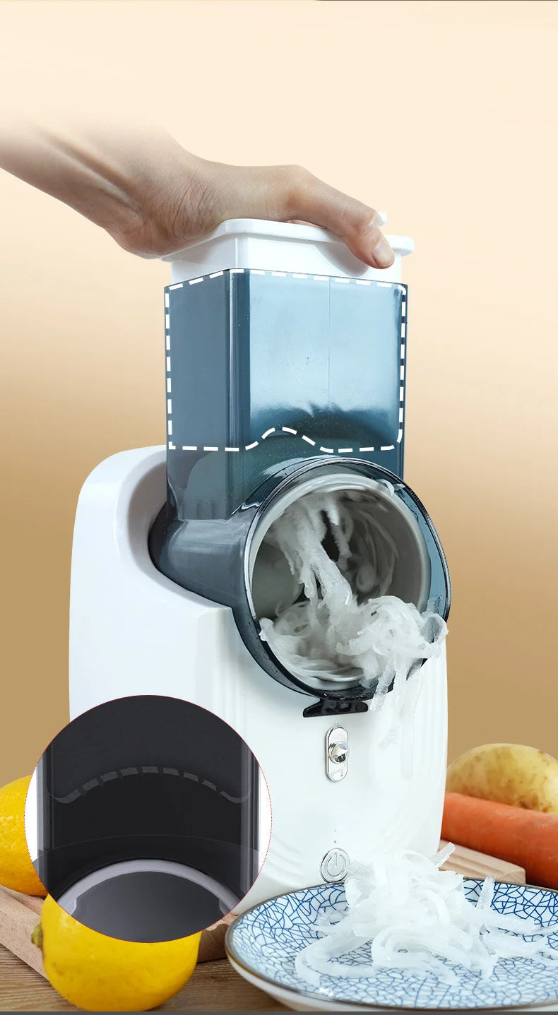 Electric Vegetable Cutter & Slicer