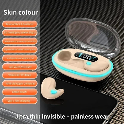 TWS Bluetooth 5.3 Wireless Earbuds with Charging Case