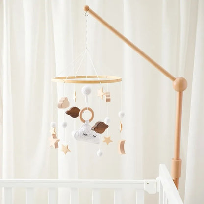Wooden Baby Crib Mobile
