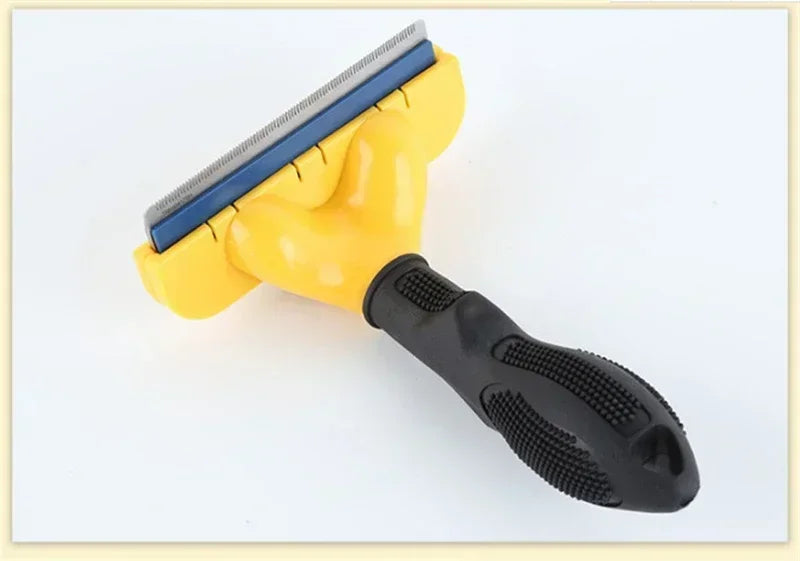 Pet Deshedding Grooming Comb for Cats & Dogs
