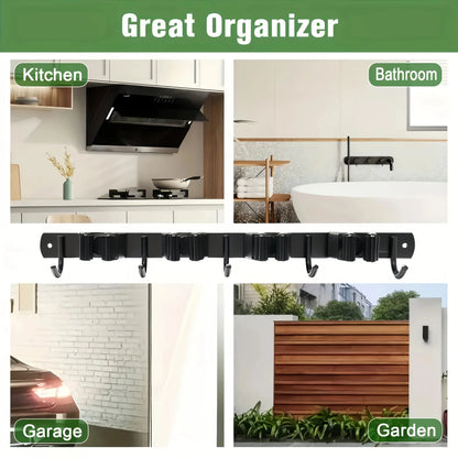 Heavy-Duty Wall Mounted Tool Rack