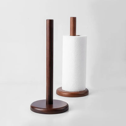 Solid Wood Paper Towel Holder