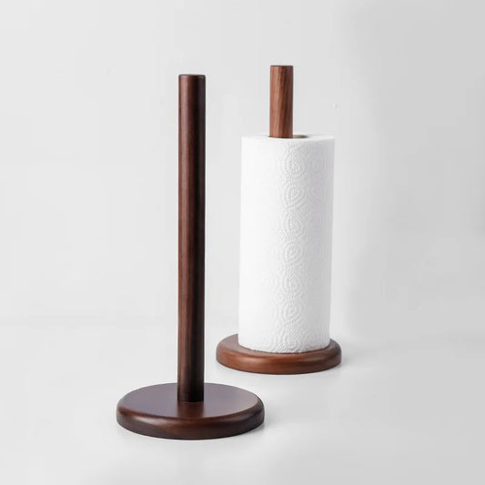 Solid Wood Paper Towel Holder