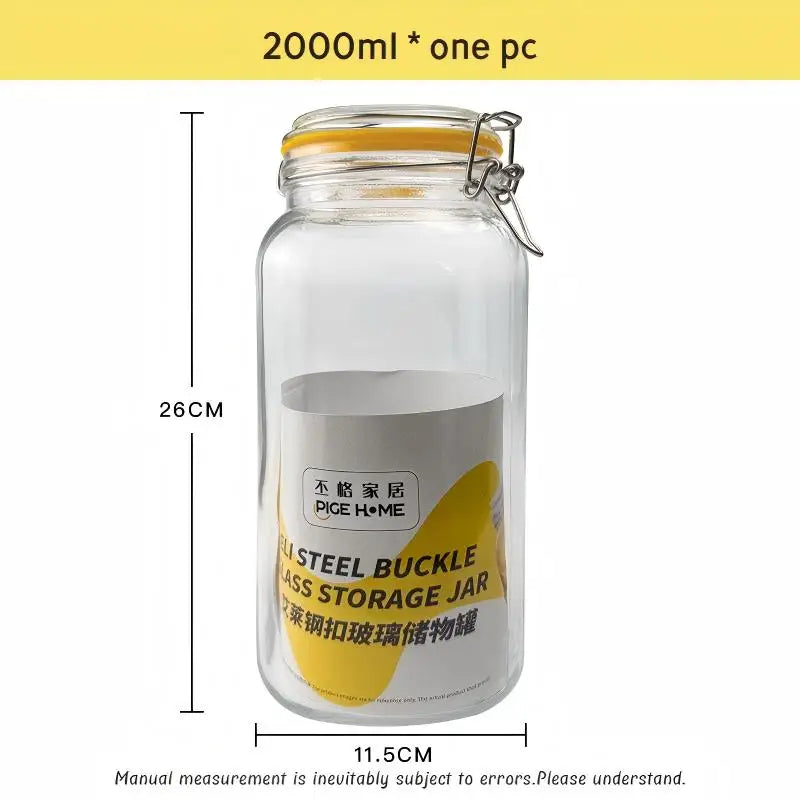 Airtight Glass Storage Jar
