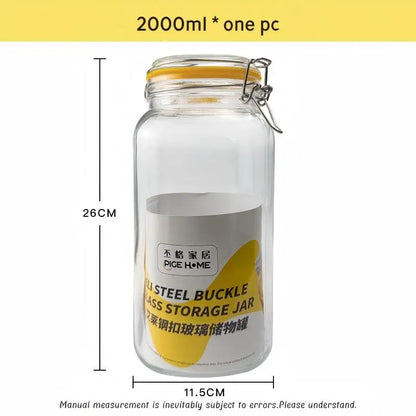 Airtight Glass Storage Jar
