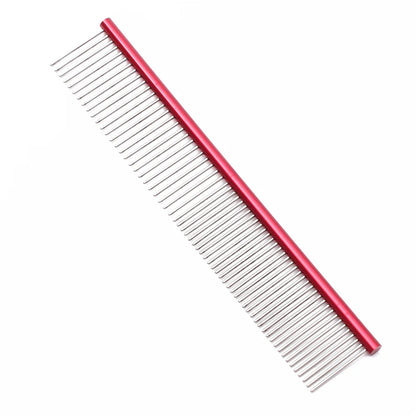 Stainless Steel Pet Grooming Comb for Dogs & Cats