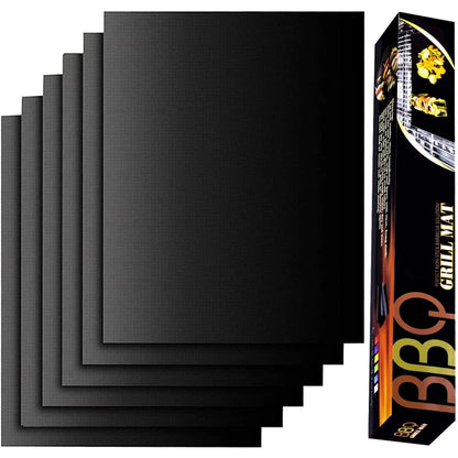 Heat Resistant Teflon Grill & Baking Mat for BBQ, Oven & Air Fryer