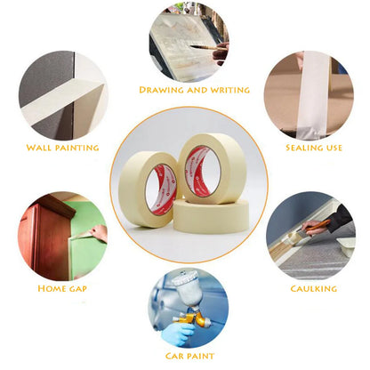 Writable White Masking Tape Roll