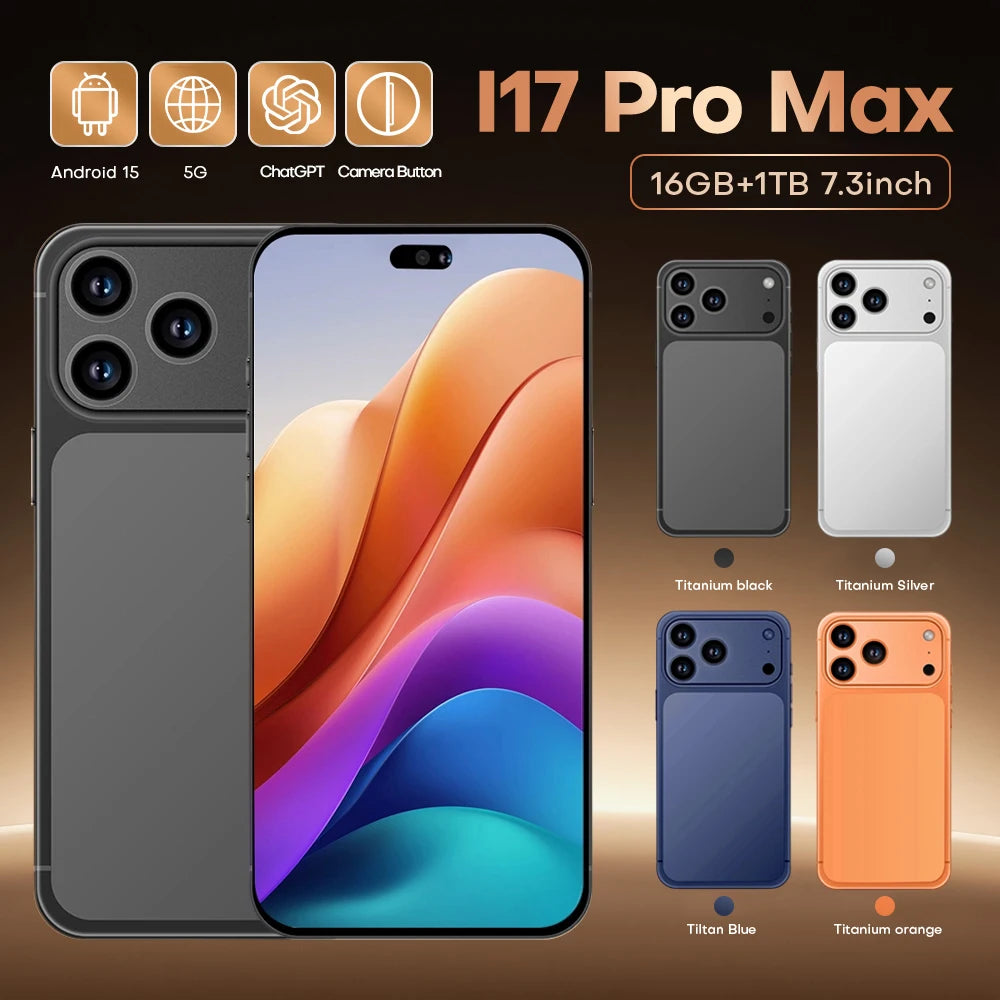 Silicone Protective Case for i17 Pro Max