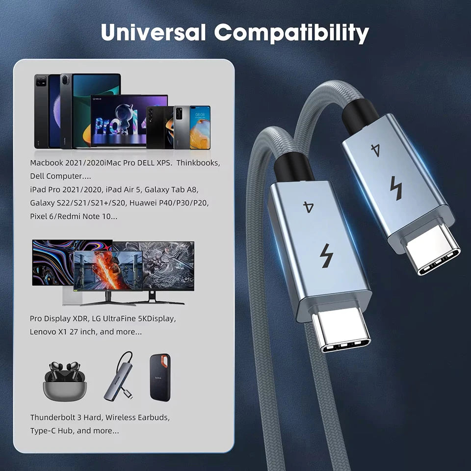 Thunderbolt 4 USB-C Cable