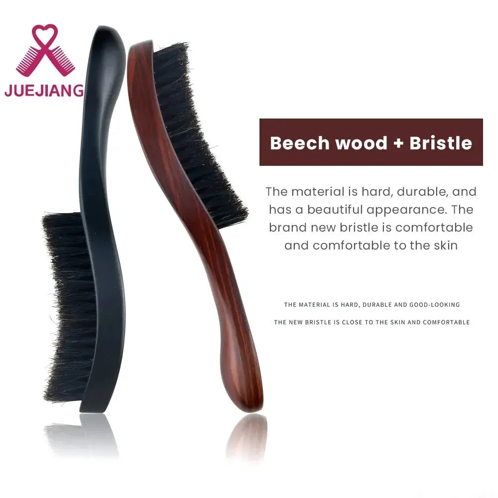 MJ Beard Brush with Boar & Nylon Bristles