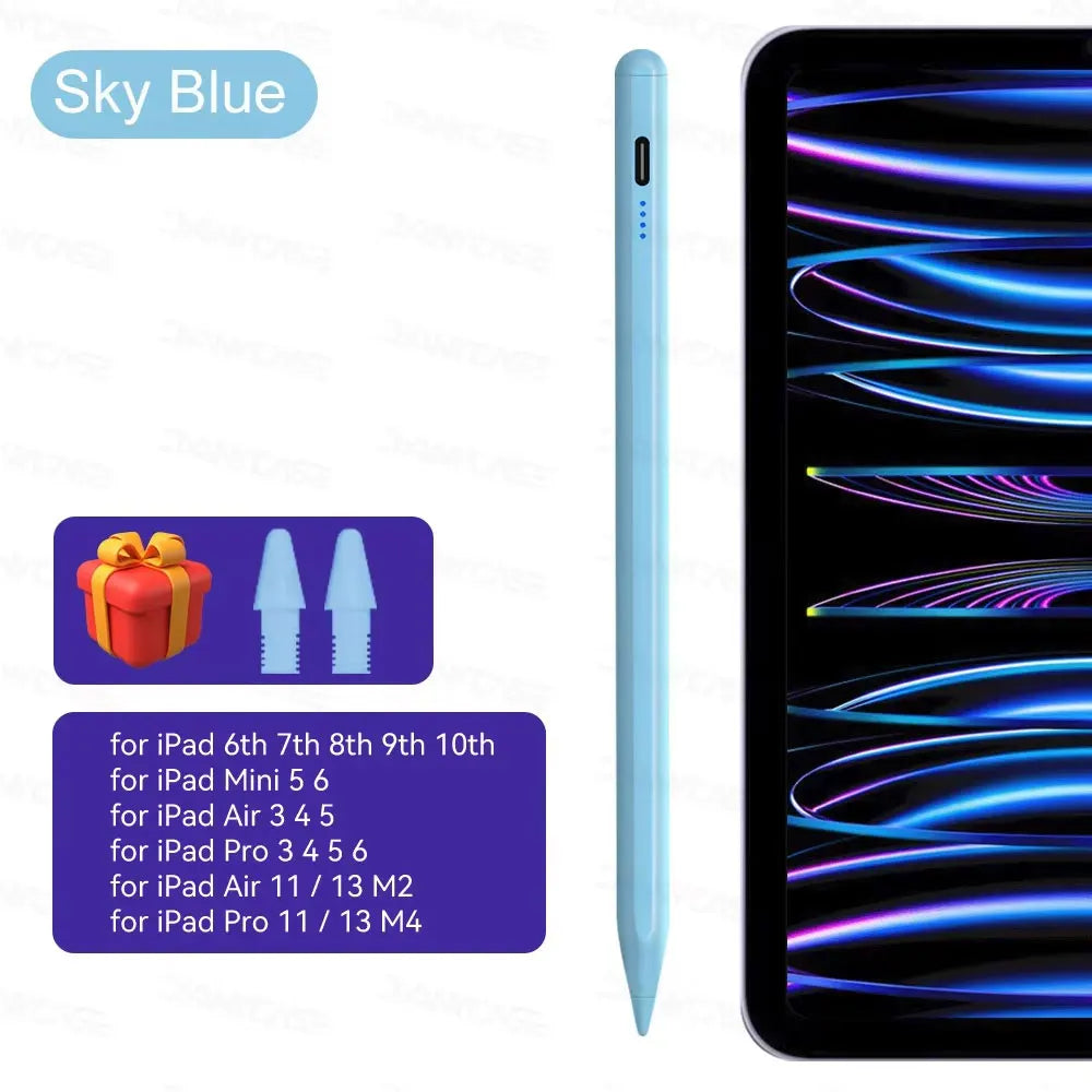 Rechargeable iPad Stylus Pen with Magnetic Attachment