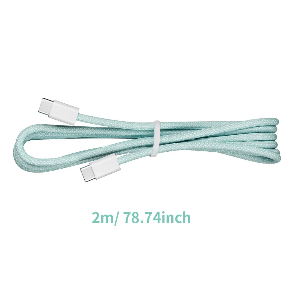 6-Pack USB-C to USB-C 60W Fast Charging Cable