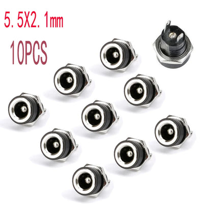 DC Power Plug & Socket Connector Set