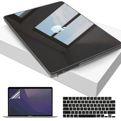 Crystal Clear MacBook Protective Case Set