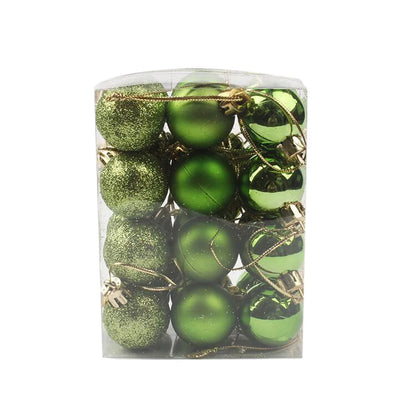 24-Piece Mini Christmas Bauble Set