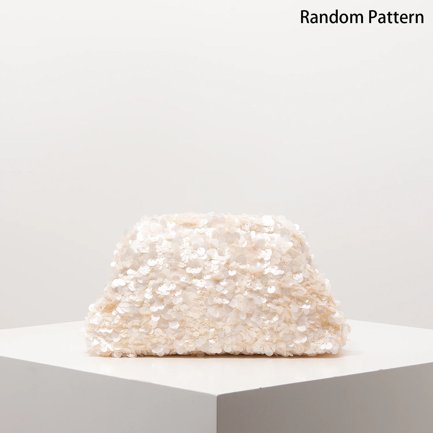 Sequin Evening Clutch Bag